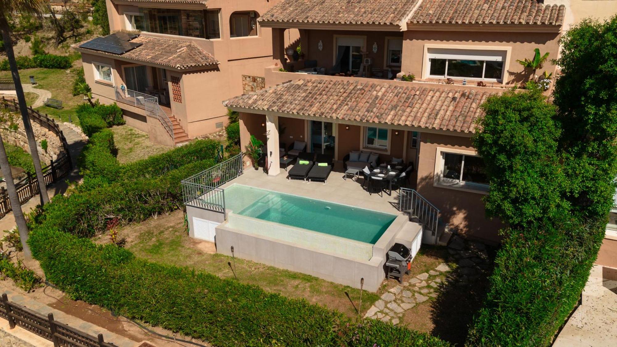 Private Heatable Infinity Pool With Sea Views In La Mairena, Marbella Leilighet Sitio de Calahonda Eksteriør bilde