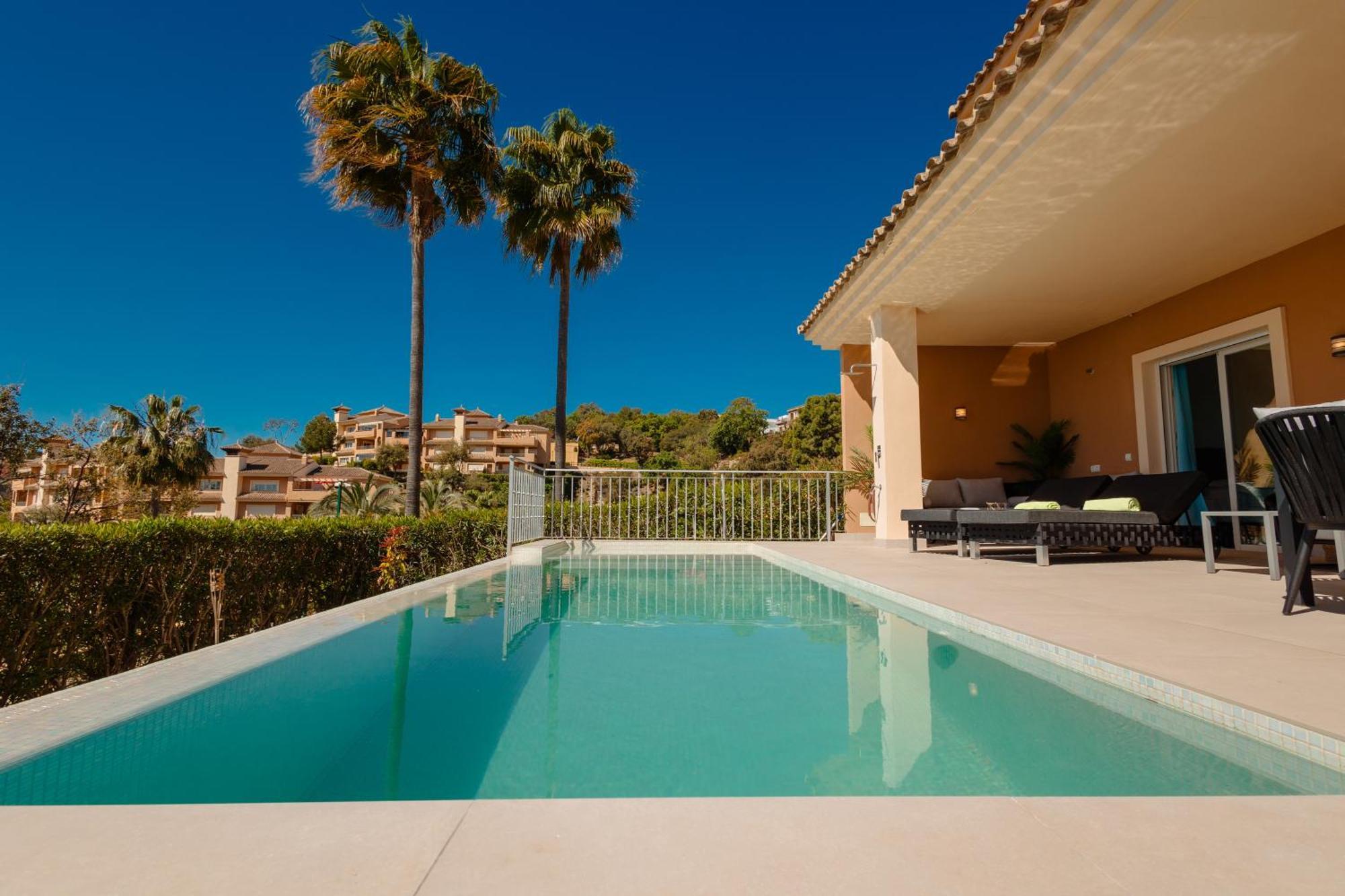 Private Heatable Infinity Pool With Sea Views In La Mairena, Marbella Leilighet Sitio de Calahonda Eksteriør bilde